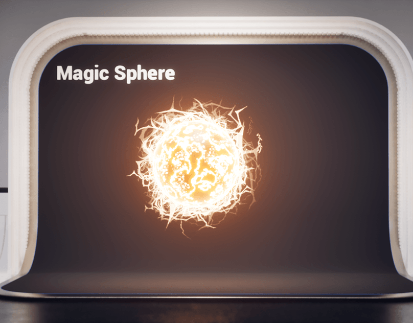 Magic-Sphere-UE5-Niagara-VFX